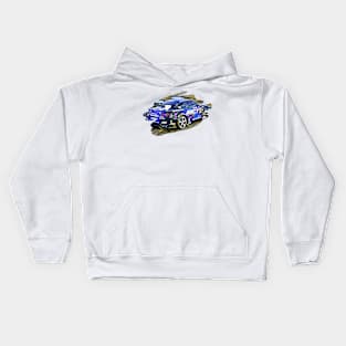 350Z Drift Art Print Kids Hoodie